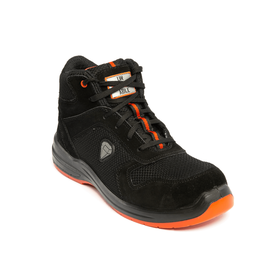 Unbreakable U118 Reef Hi S1P SRC Black Composite Safety Hiker Boot