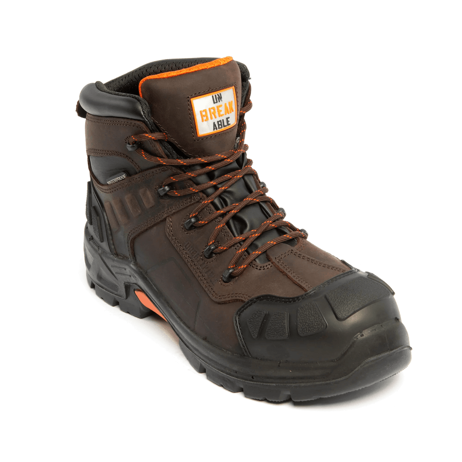 Unbreakable U124 Hurricane2 S7S SR Brown Waterproof Composite Safety Boot