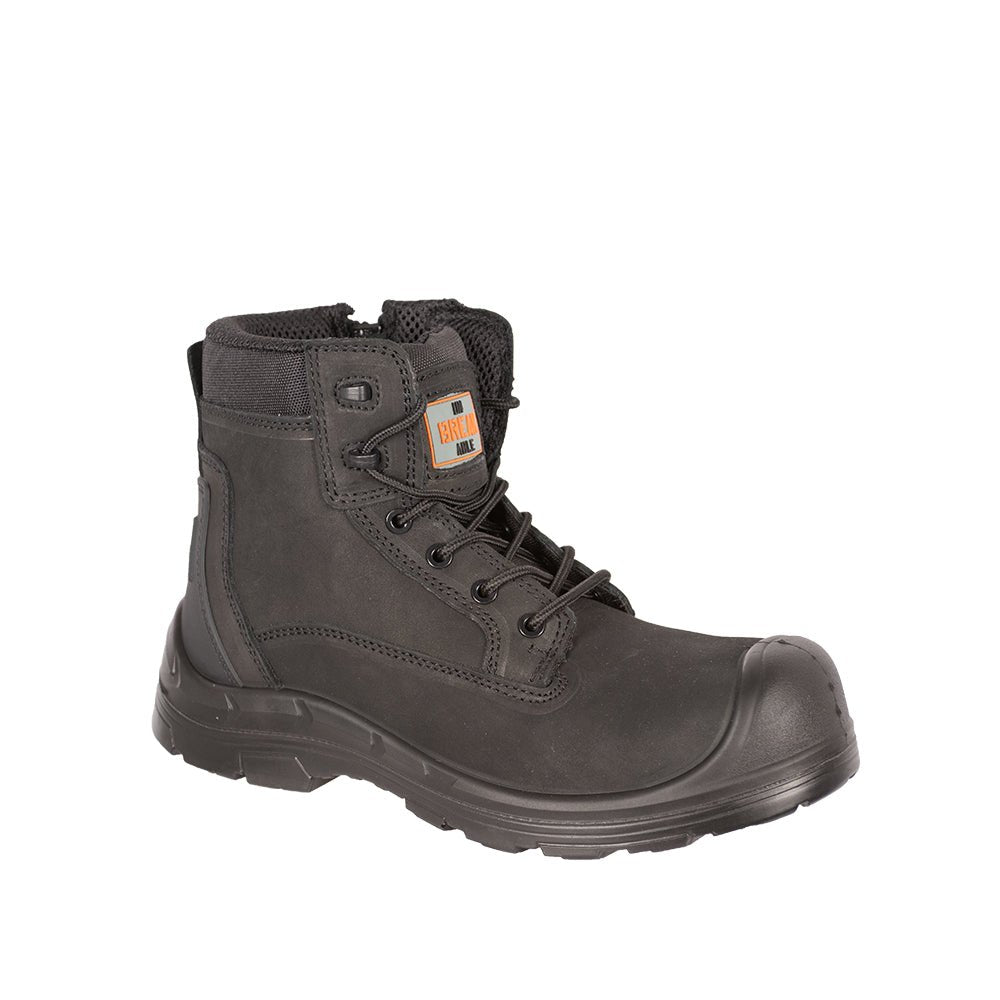 Unbreakable U136 Desert Onyx S3L Black Composite Side-Zip Safety Boot - Safety Boot