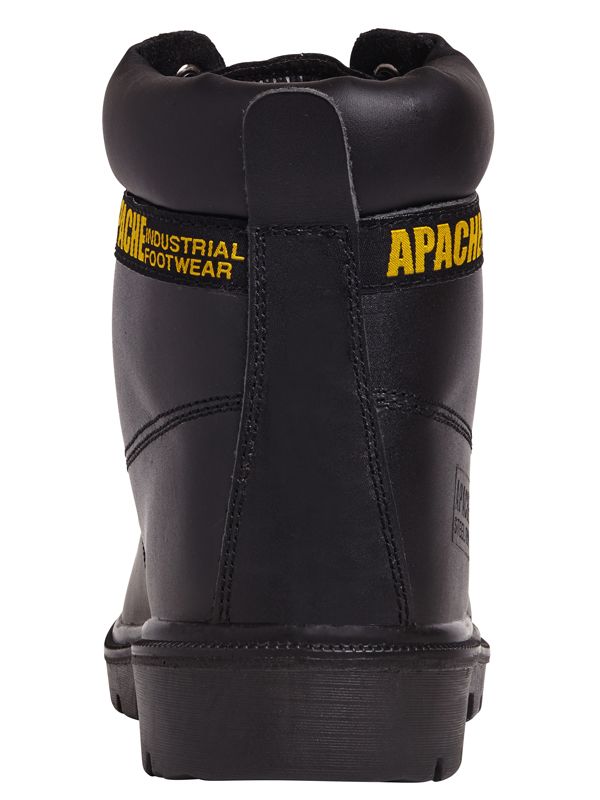 Apache AP300 Black 6-Eye Safety Boot S3 - Safety Boot