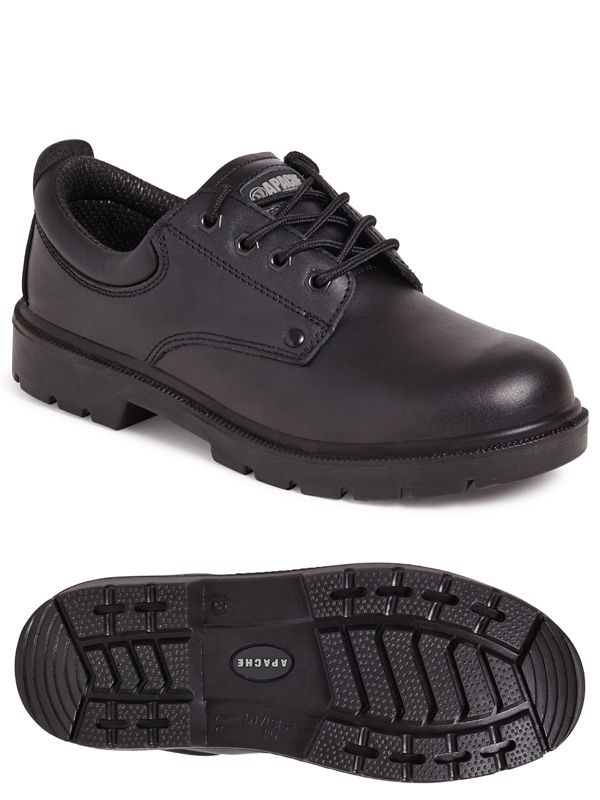 Apache AP306 Black 4-Eye Safety Shoe S3 - Safety Shoe