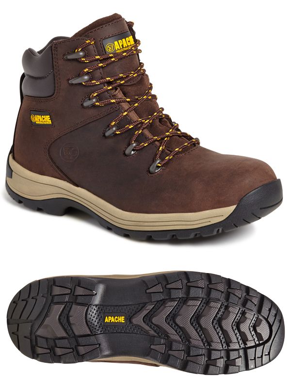 Apache AP315CM Nubuck Water Resistant Safety Hiker S3L - Safety Boot