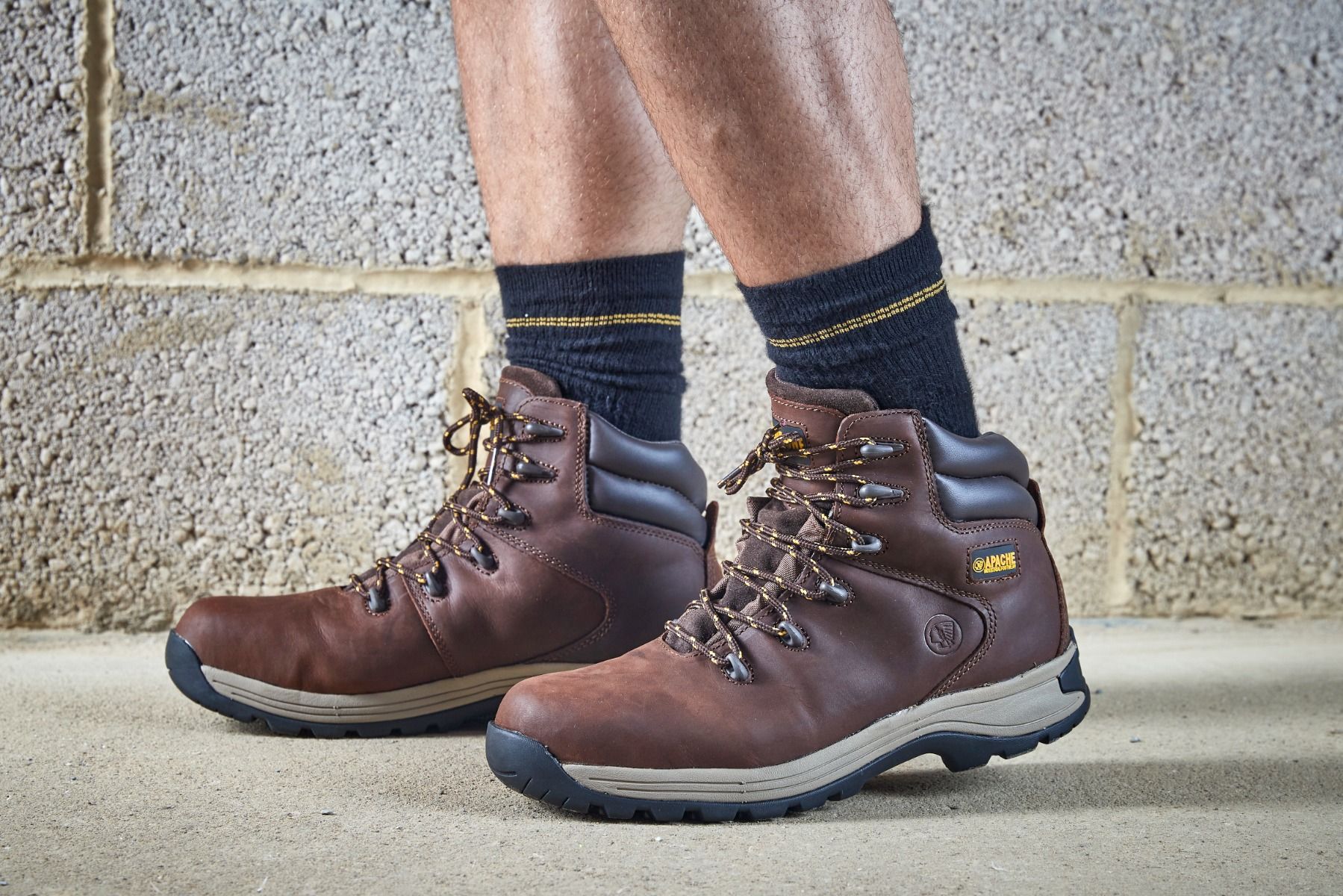 Apache AP315CM Nubuck Water Resistant Safety Hiker S3L - Safety Boot