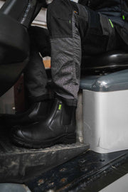 Apache Brooks Recycled Leather Black Dealer Boot S3L - Safety Boot