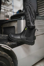 Apache Brooks Recycled Leather Black Dealer Boot S3L - Safety Boot