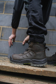 Apache Churchill Brown Waterproof FITGO Safety Boot ESD S7S - Safety Boot