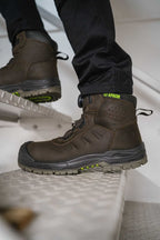 Apache Churchill Brown Waterproof FITGO Safety Boot ESD S7S - Safety Boot