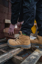 Apache Churchill Wheat Waterproof FITGO Safety Boot ESD S7S - Safety Boot