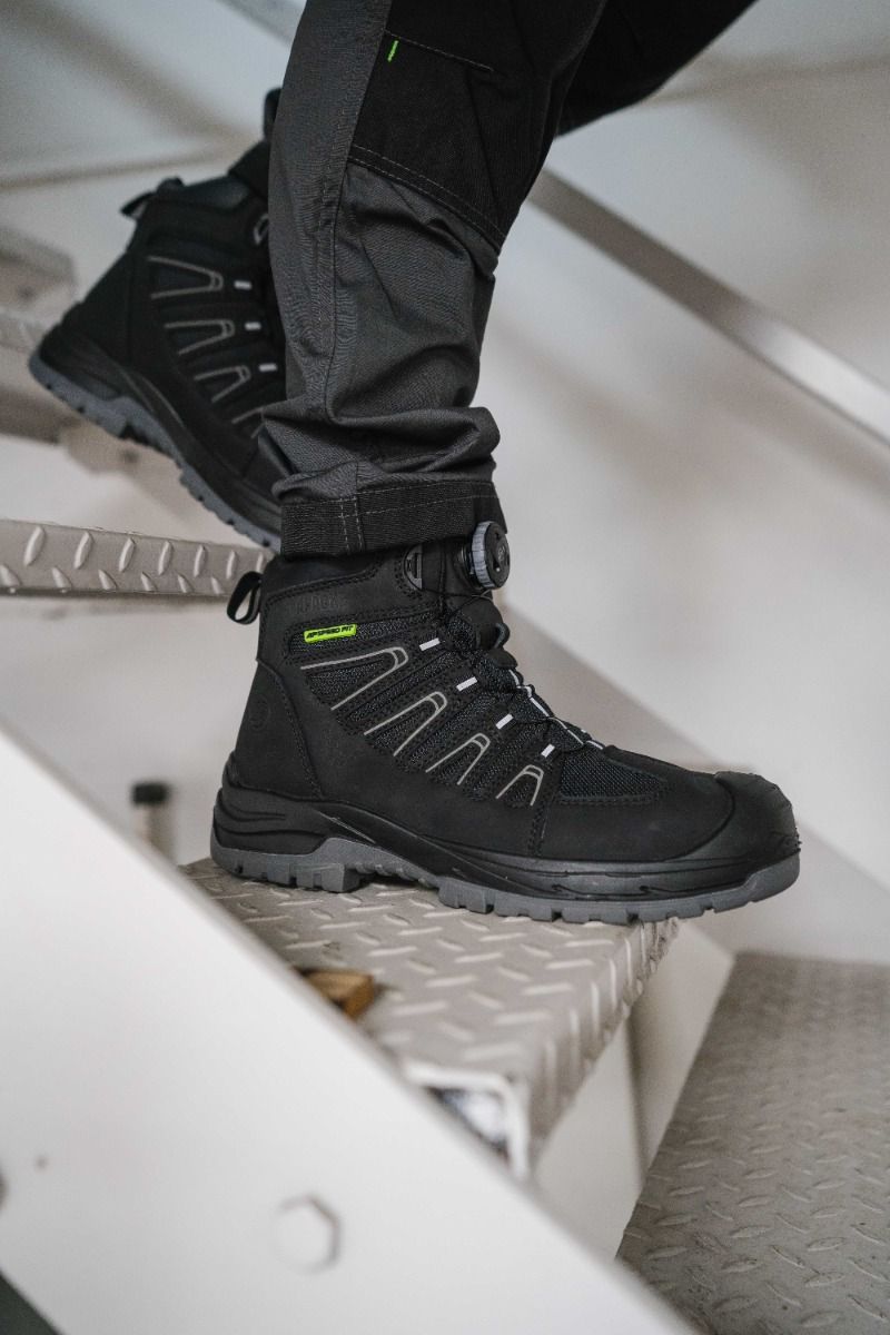 Apache Fort FITGO GRS Recycled Leather Waterproof Safety Boot ESD S7L - Safety Boot