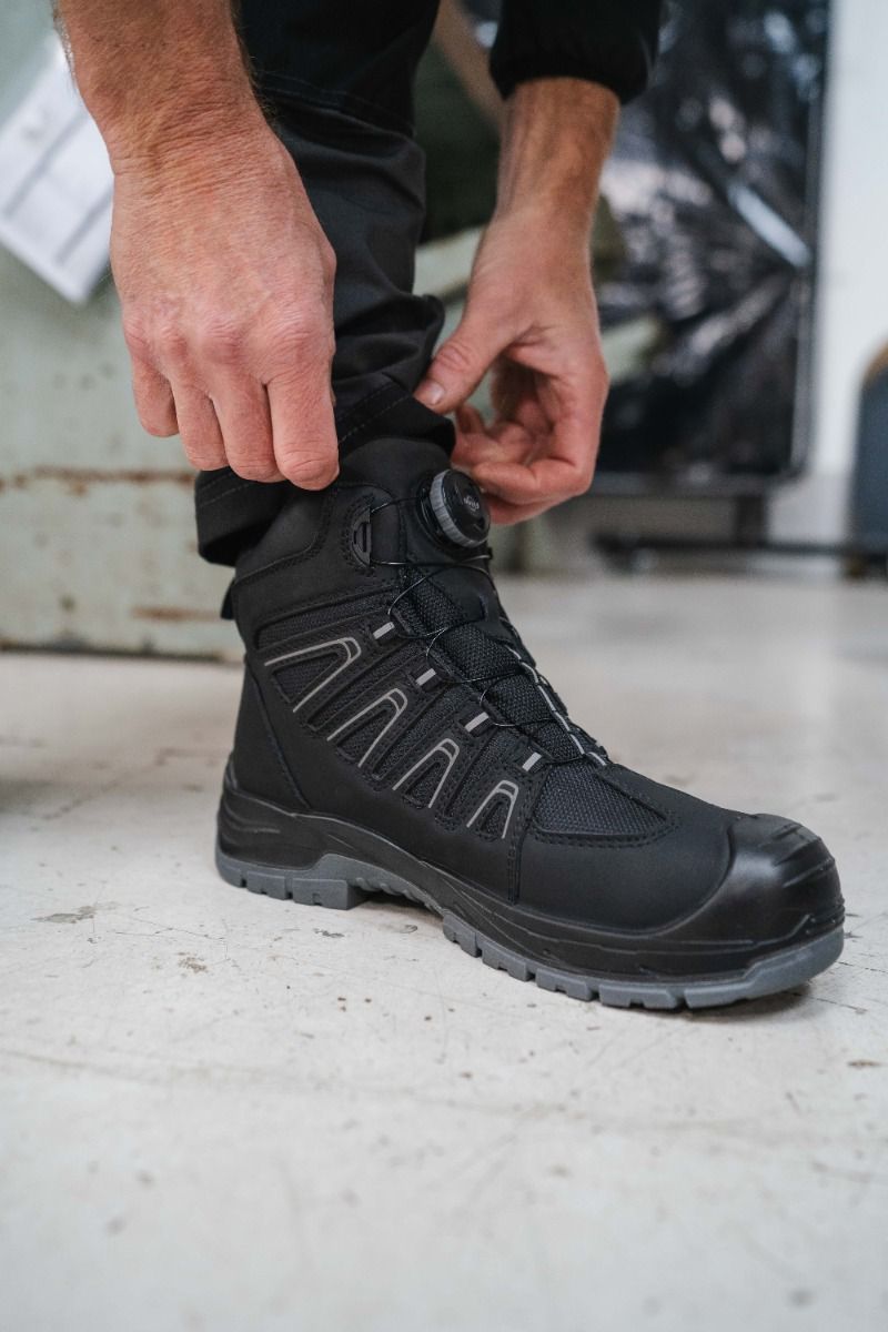 Apache Fort FITGO GRS Recycled Leather Waterproof Safety Boot ESD S7L - Safety Boot
