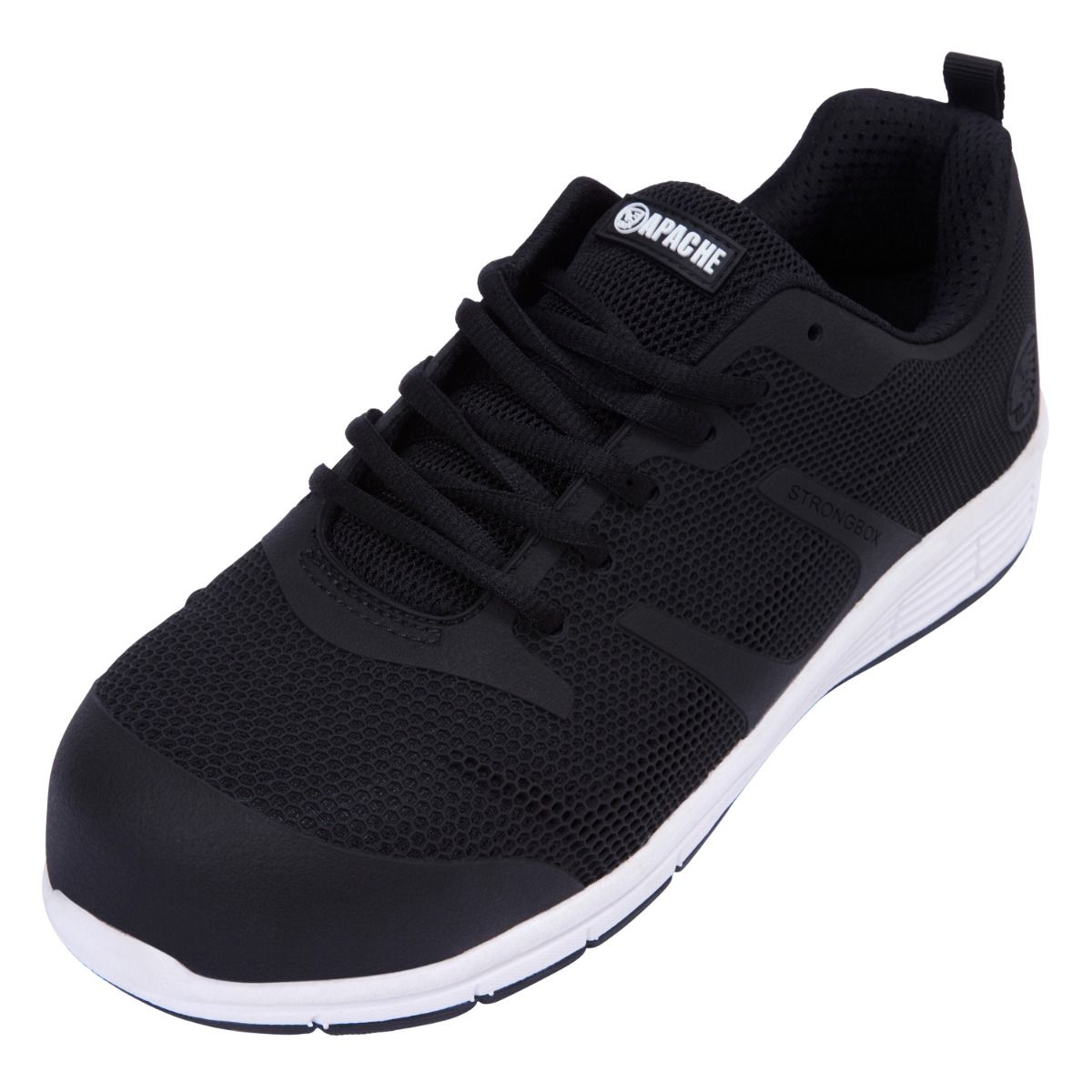 Apache Vault Black Lightweight Sports Trainer S1 - Safety Trainer