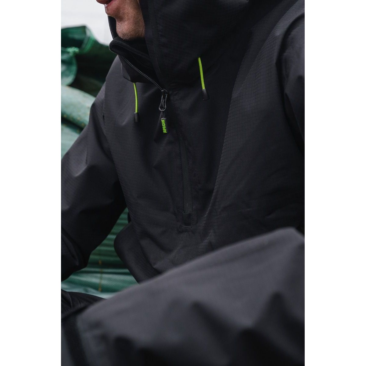 Apache White Rock Lightweight 1/4 Zip Rain Jacket - Work Jacket
