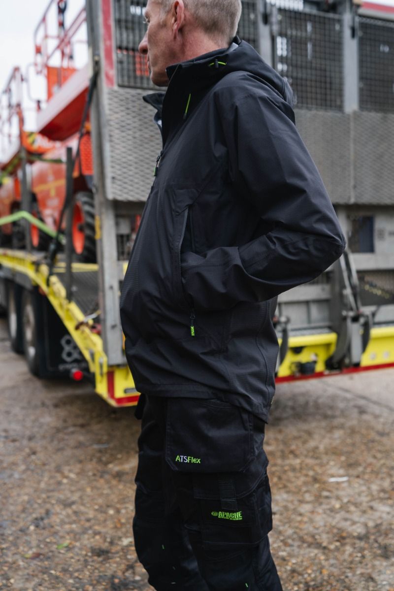 Apache White Rock Lightweight 1/4 Zip Rain Jacket - Work Jacket