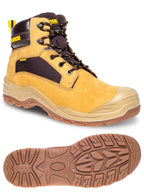Apache Arizona Honey Nubuck Metal-Free Waterproof Safety Boot S7L - Safety Boot