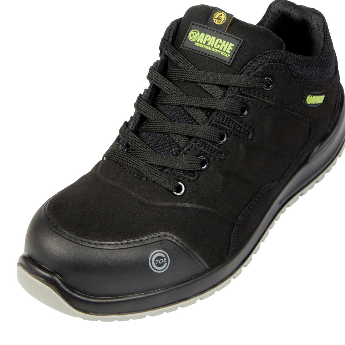Apache Brampton S3 Recycled Suede Safety Trainer S3S - Safety Trainer