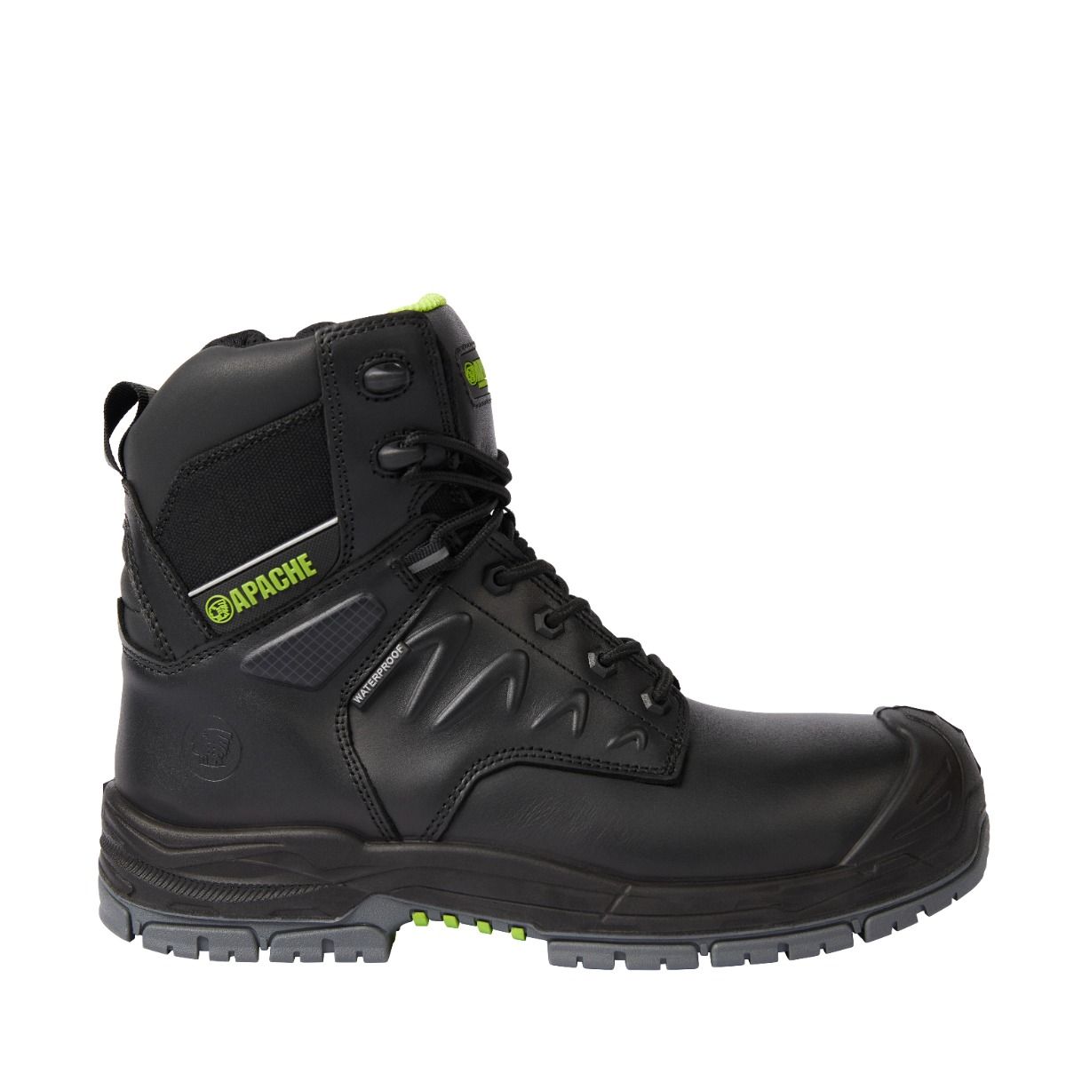 Apache Chilliwack Black Waterproof S7S HRO LG FO SC SR - Safety Boot