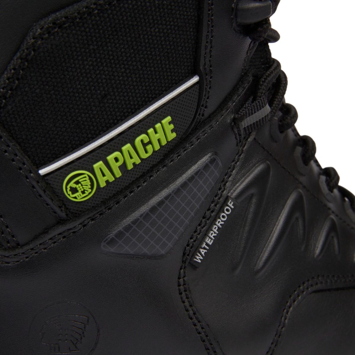 Apache Chilliwack Black Waterproof S7S HRO LG FO SC SR - Safety Boot