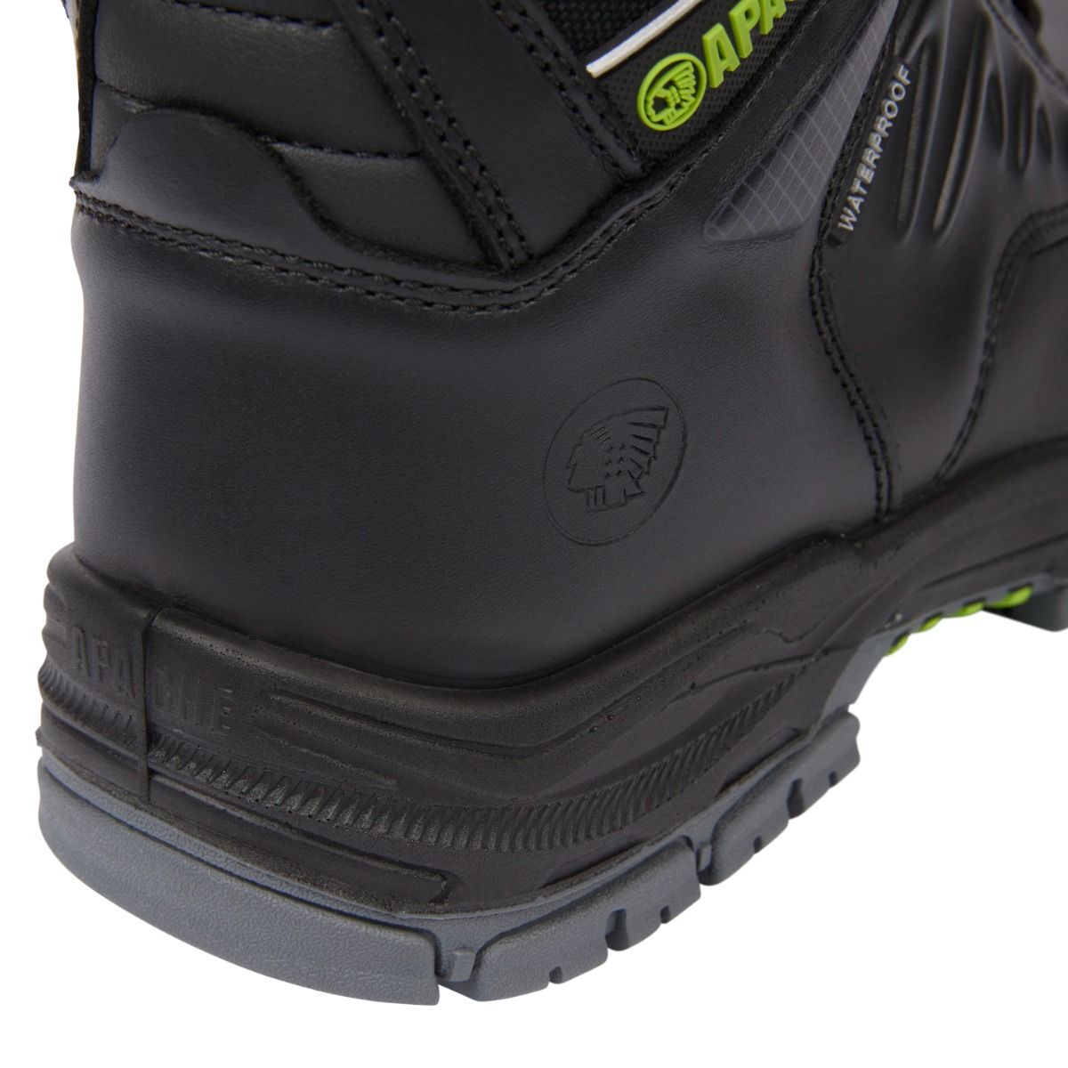 Apache Chilliwack Black Waterproof S7S HRO LG FO SC SR - Safety Boot