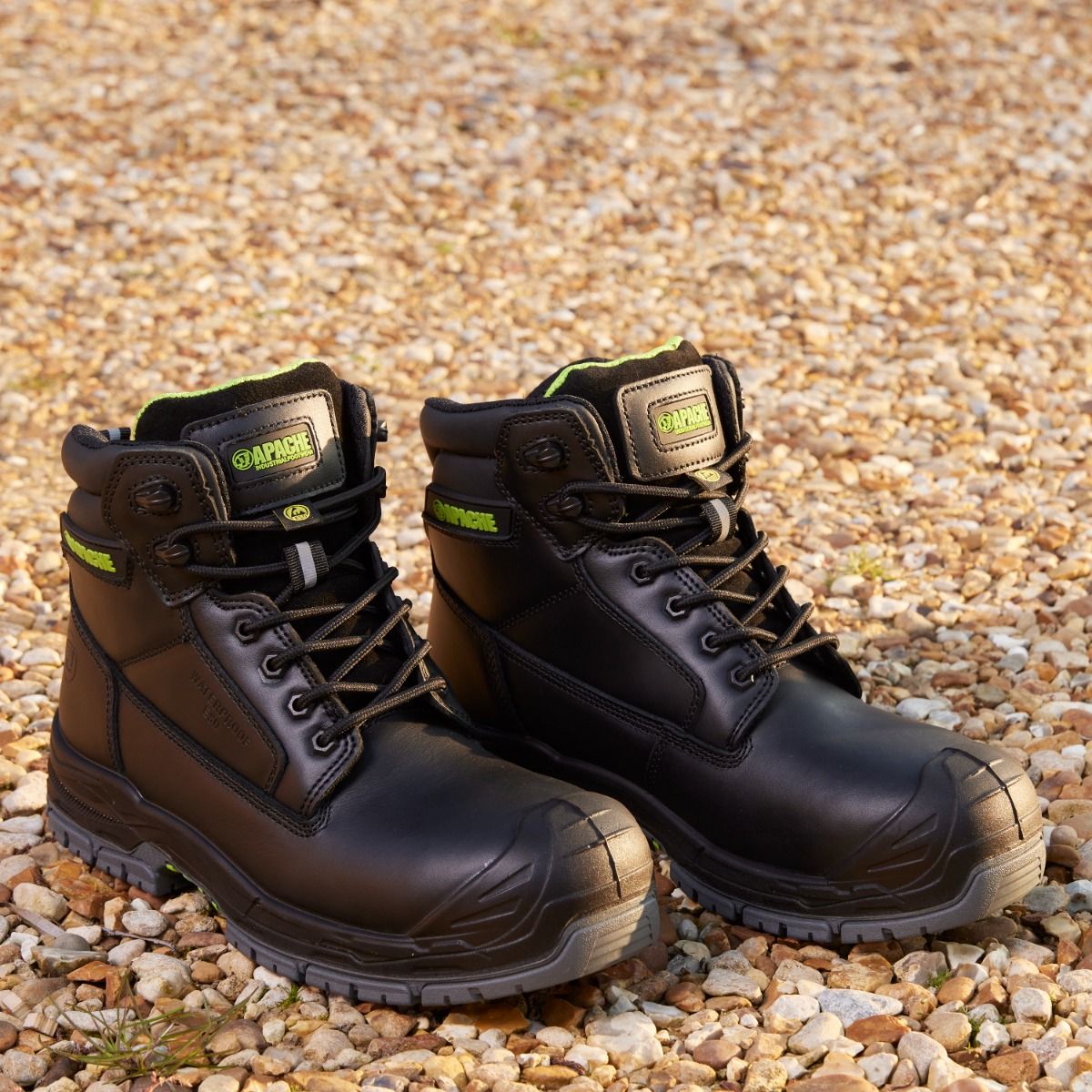 Apache Cranbrook - ESD Black Waterproof ESD S7S HRO LG FO SC SR - Safety Boot