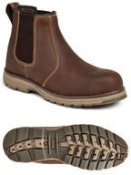 Apache Flyweight Dealer Brown Water Resistant Dealer Boot S3L - Safety Boot