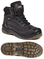 Apache Ranger Black S3WR Black Waterproof Safety Hiker S7 - Safety Boot