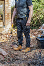DeWalt Apprentice Wheat Nubuck Safety Hiker SB - Safety Boot