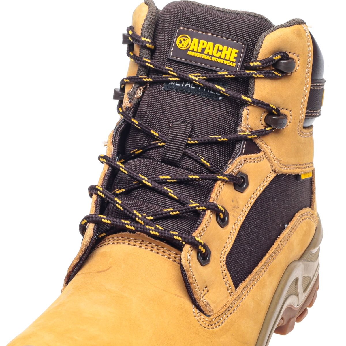 Apache Arizona Honey Nubuck Metal-Free Waterproof Safety Boot S7L - Safety Boot