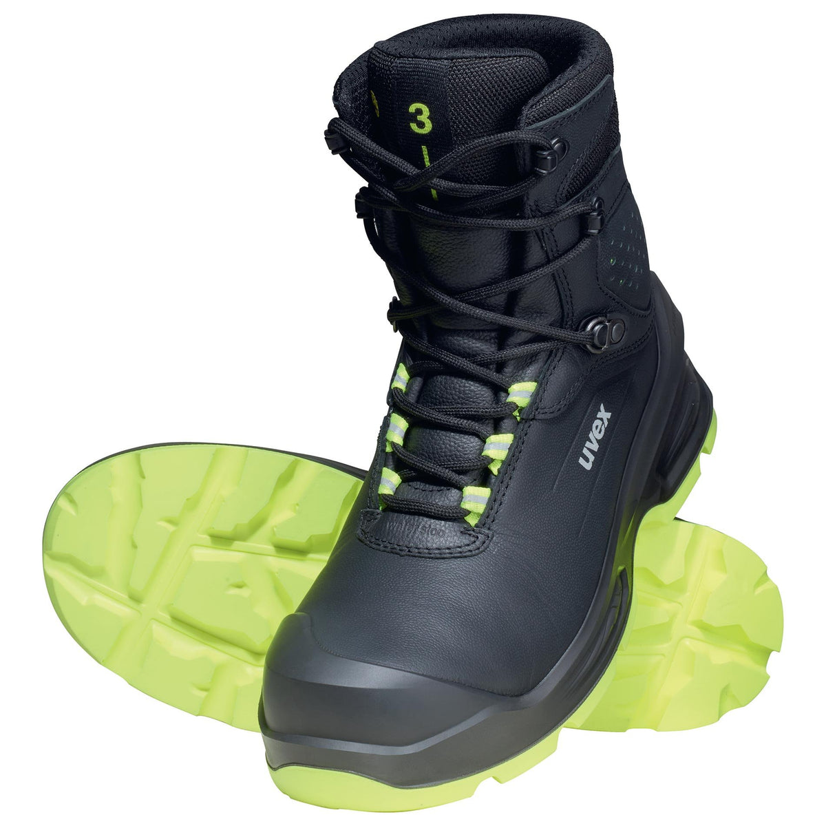 uvex 3 high-top lace-up boot S3 FO CI SC SR - Boot