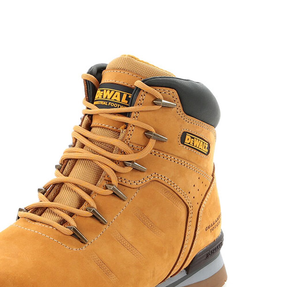 DeWalt Carlisle 6 Eyelet Wheat Nubuck Safety Boot SB - Safety Boot