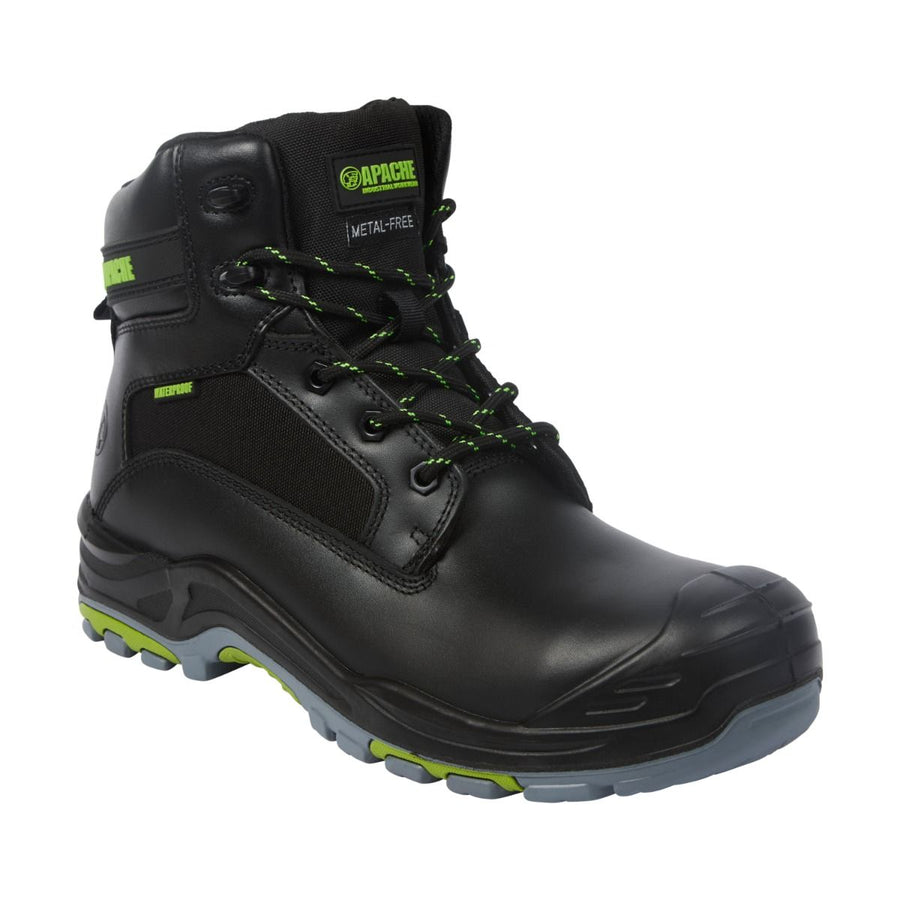 Apache Dakota Black Metal-Free Waterproof Safety Boot S3