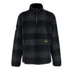DeWalt Deansway 1/4 Zip Check Printed Sherpa Fleece - Work Fleece