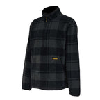 DeWalt Deansway 1/4 Zip Check Printed Sherpa Fleece - Work Fleece