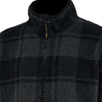 DeWalt Deansway 1/4 Zip Check Printed Sherpa Fleece - Work Fleece