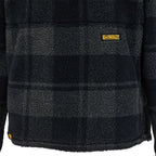 DeWalt Deansway 1/4 Zip Check Printed Sherpa Fleece - Work Fleece