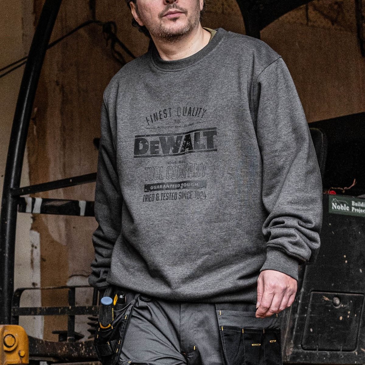 DeWalt Delaware Crew Neck Sweatshirt - Work Sweatshirt