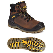 DeWalt Newark Brown Waterproof Safety Hiker S3 - Safety Boot