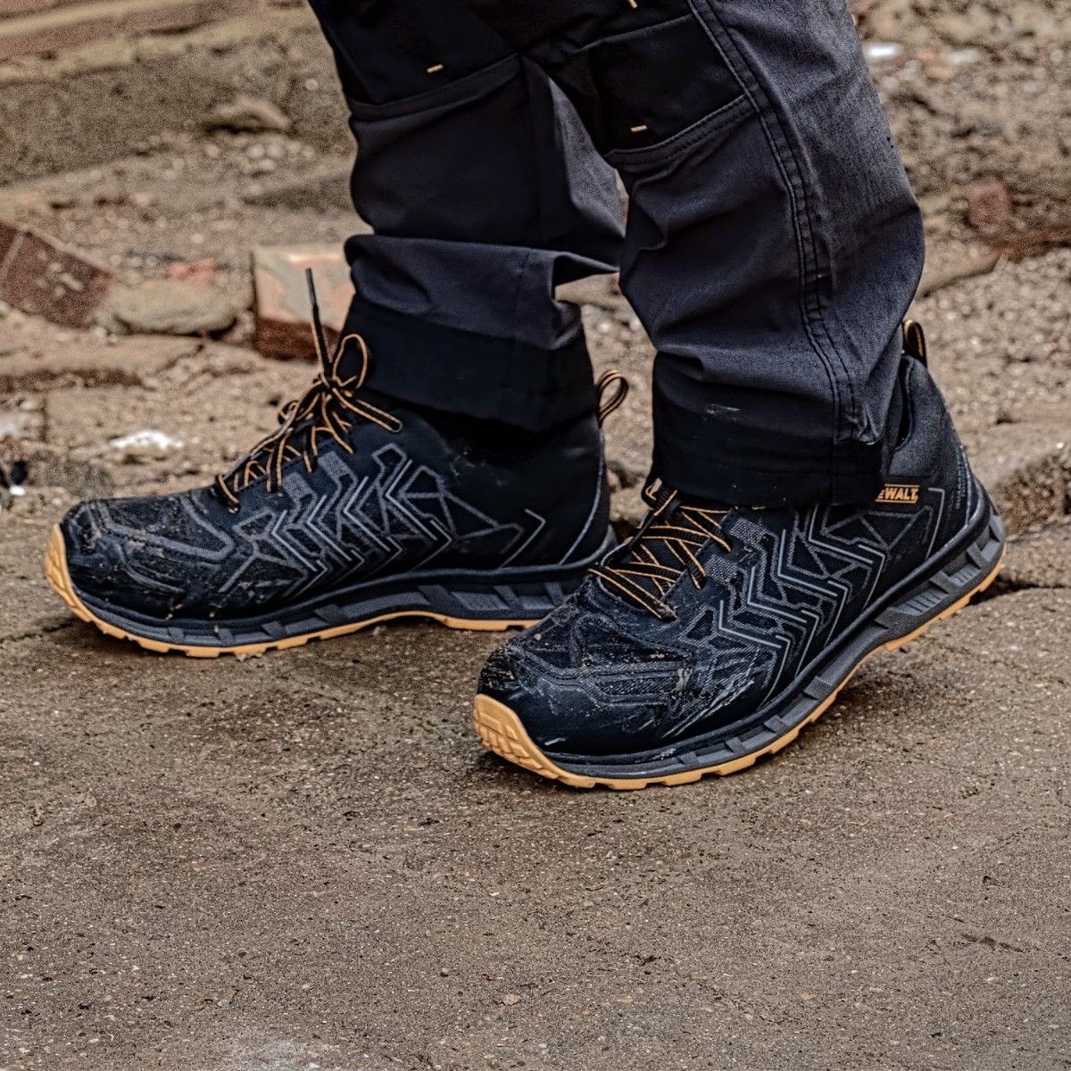 DeWalt Fargo Black/Grey Sports Safety Trainer SB - Safety Trainer