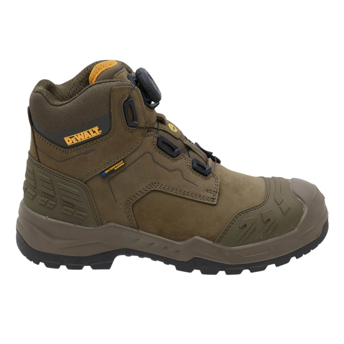 DeWalt Foundry Gunsmoke Steel/Steel Waterproof BOA Boot ESD S7 - Safety Boot