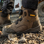 DeWalt Foundry Gunsmoke Steel/Steel Waterproof BOA Boot ESD S7 - Safety Boot