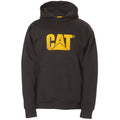 Caterpillar Trademark Hooded Sweatshirt Black (10173) - Work Sweatshirts