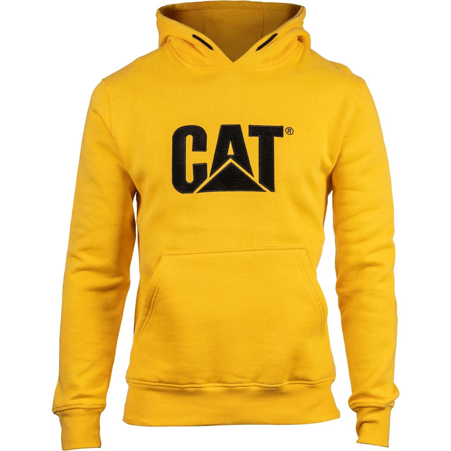 Caterpillar Trademark Hooded Sweatshirt Yellow/Black (10173)