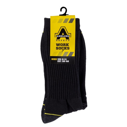 Amblers Heavy Duty Work Socks 3 pack - Work Socks