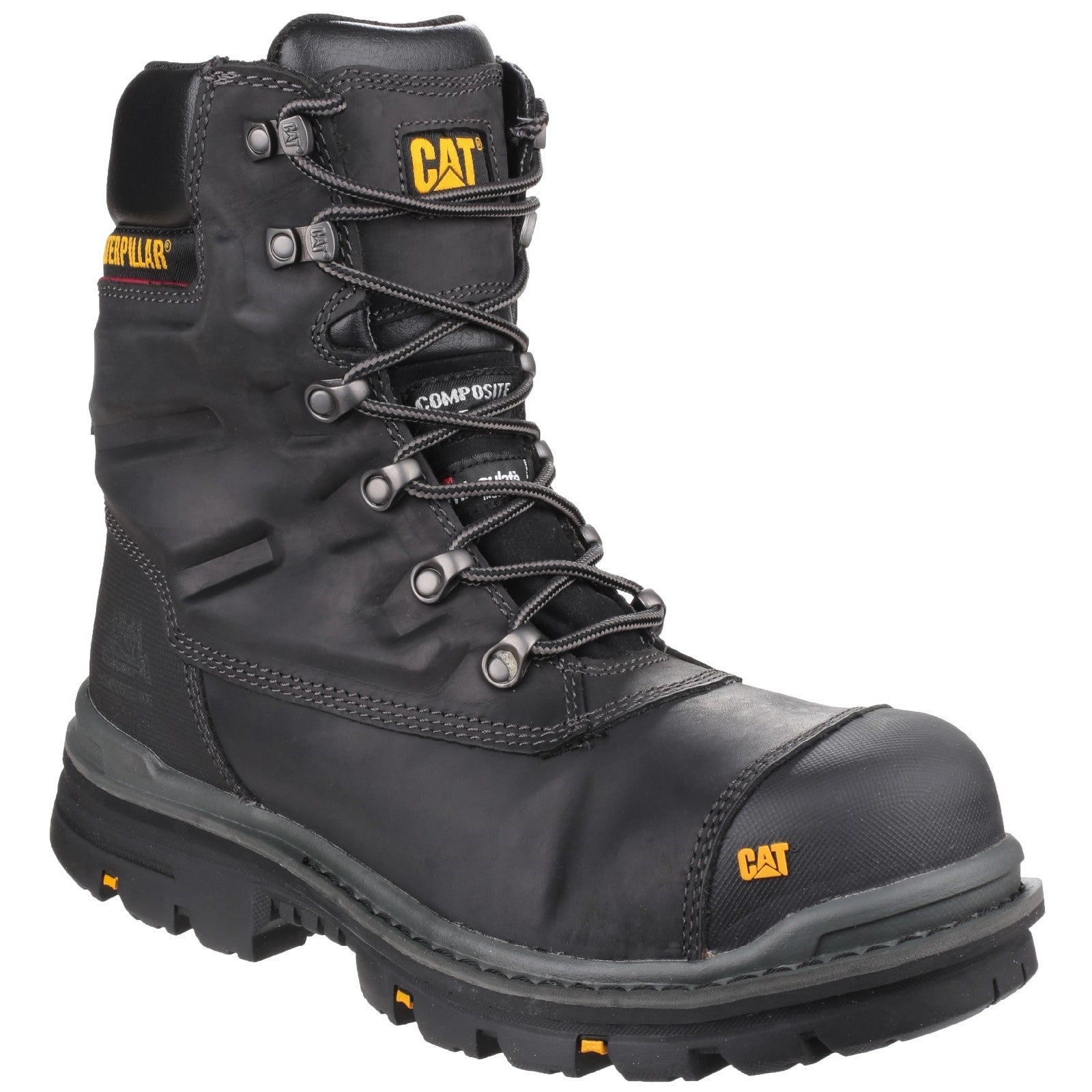Caterpillar Premier Waterproof Safety Boot S3 Black (19758) - Safety Boots