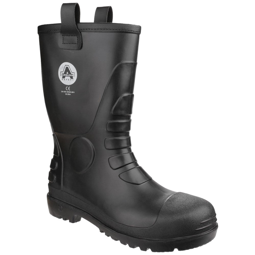 Amblers Safety FS90 Waterproof S5 SRA PVC Safety Rigger Boots - Safety Wellingtons