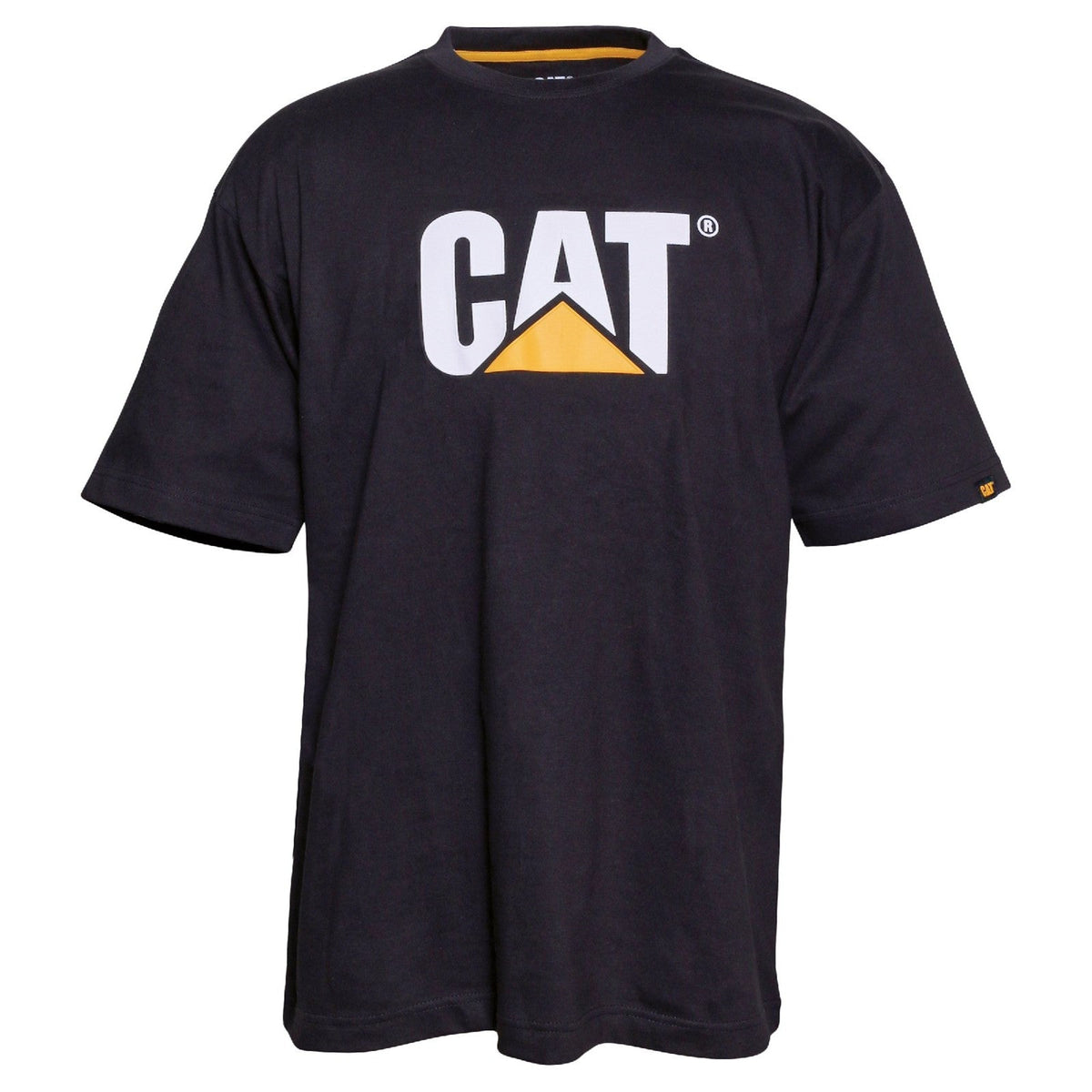 Caterpillar Trademark Logo T-Shirt Black (22203) - Work T-Shirts