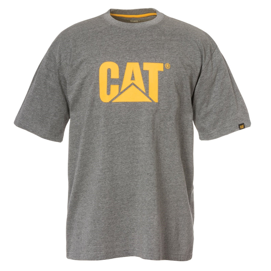 Caterpillar Trademark Logo T-Shirt Dark Heather Grey (22203)