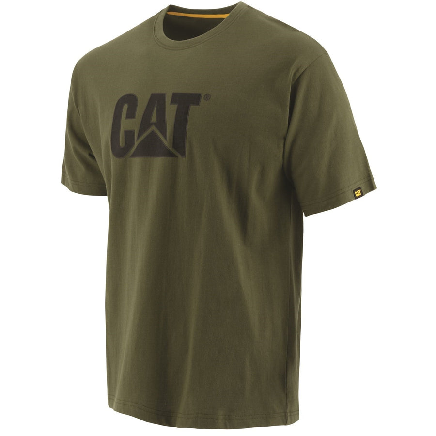 Caterpillar Trademark Logo T-Shirt Chive (22203)