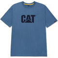 Caterpillar Trademark Logo T-Shirt Coronet Blue - Cor Bl (22203) - Work T-Shirts