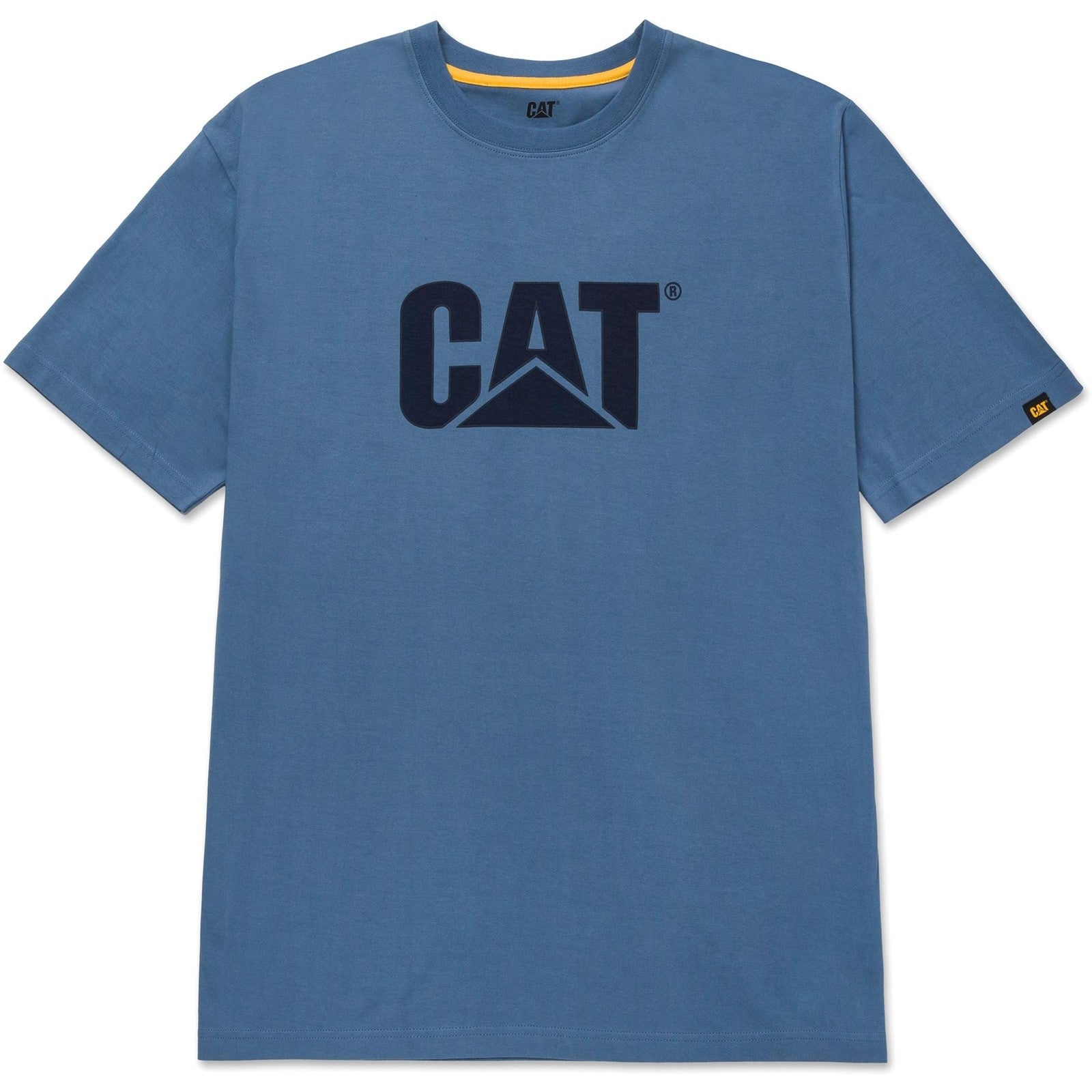 Caterpillar Trademark Logo T-Shirt Coronet Blue - Cor Bl (22203) - Work T-Shirts