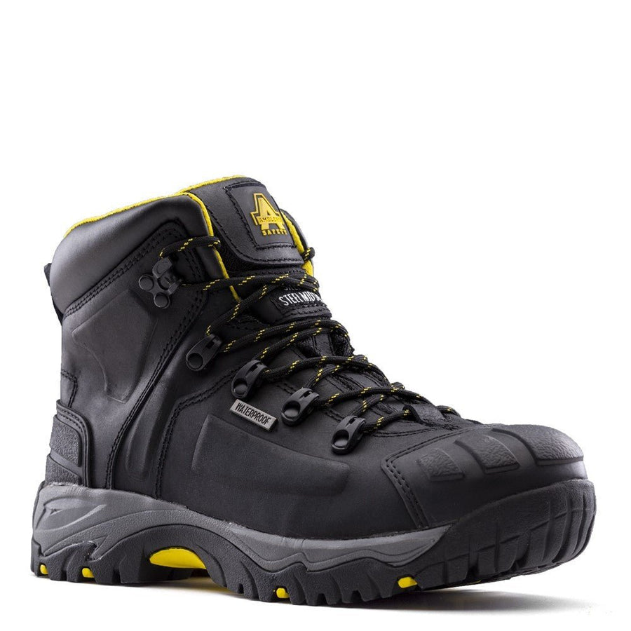 Amblers Safety AS803 Broad S3 SRC Waterproof Wide Fit Safety Boots